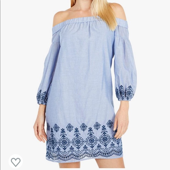 Vince Camuto Off Shoulder Dress - Picture 1 of 4